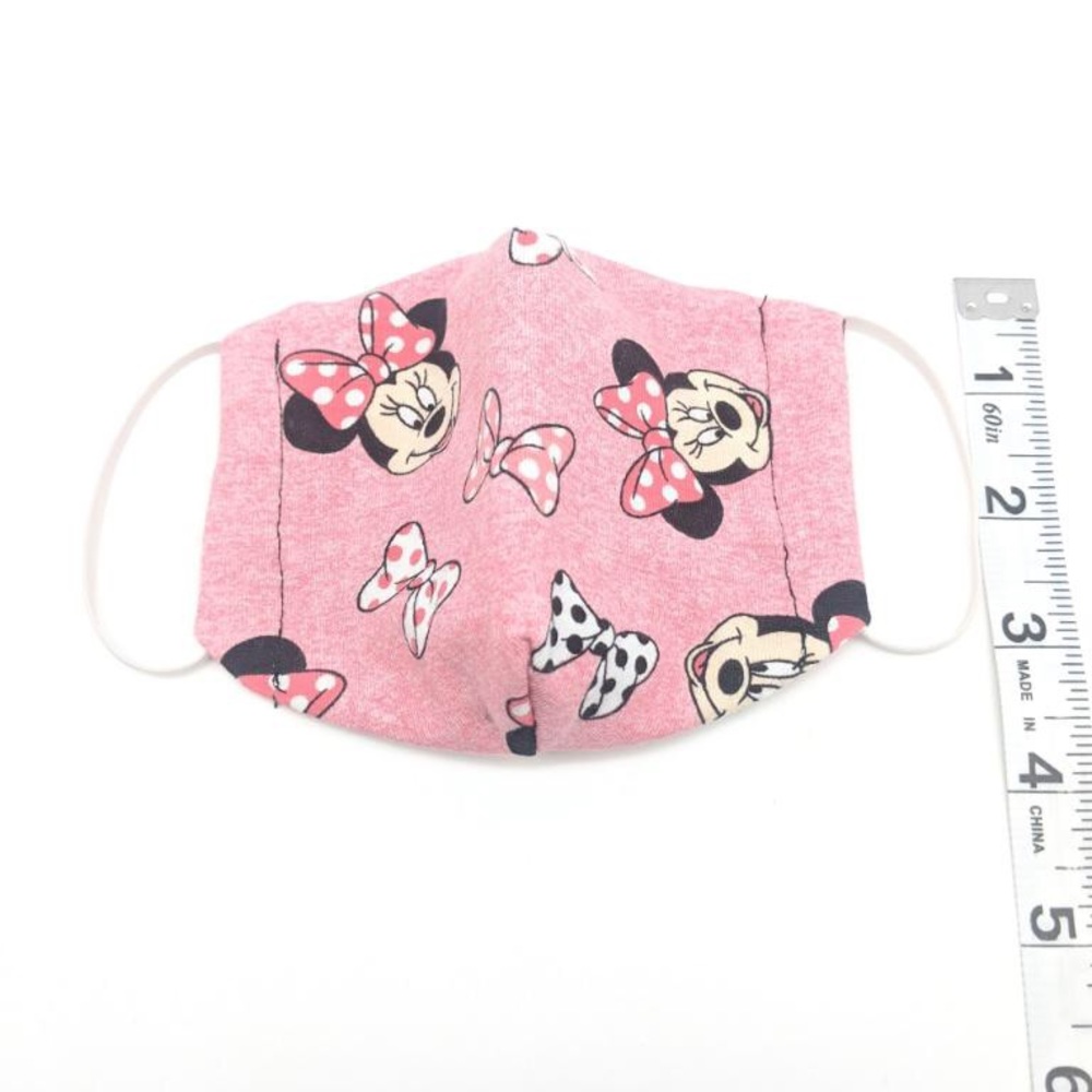 2/$25! New Handmade Face Mask Pink Minnie Mouse - Picture 2 of 4
